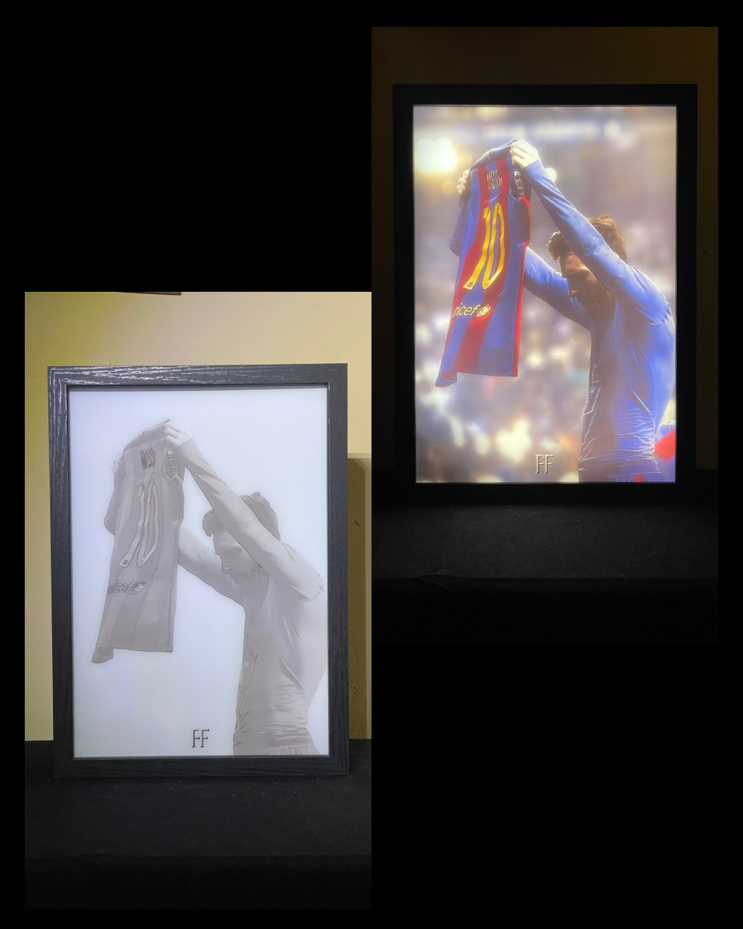 LIONEL MESSI - T’SHIRT OFF CELEBRATION