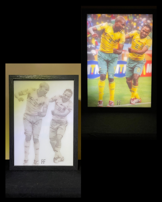 TSHABALALA & MPHELA - BAFANA BAFANA CELEBRATION