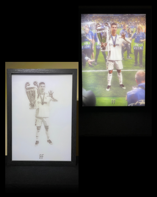 CRISTIANO RONALDO - 5 CHAMPIONS LEAGUE