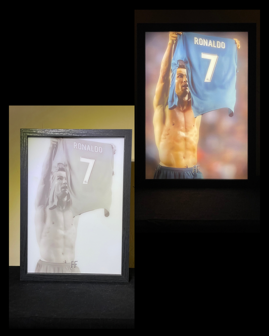 RONALDO - T’SHIRT OFF CELEBRATION